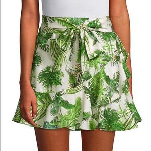 Lea & Viola palm print skirt